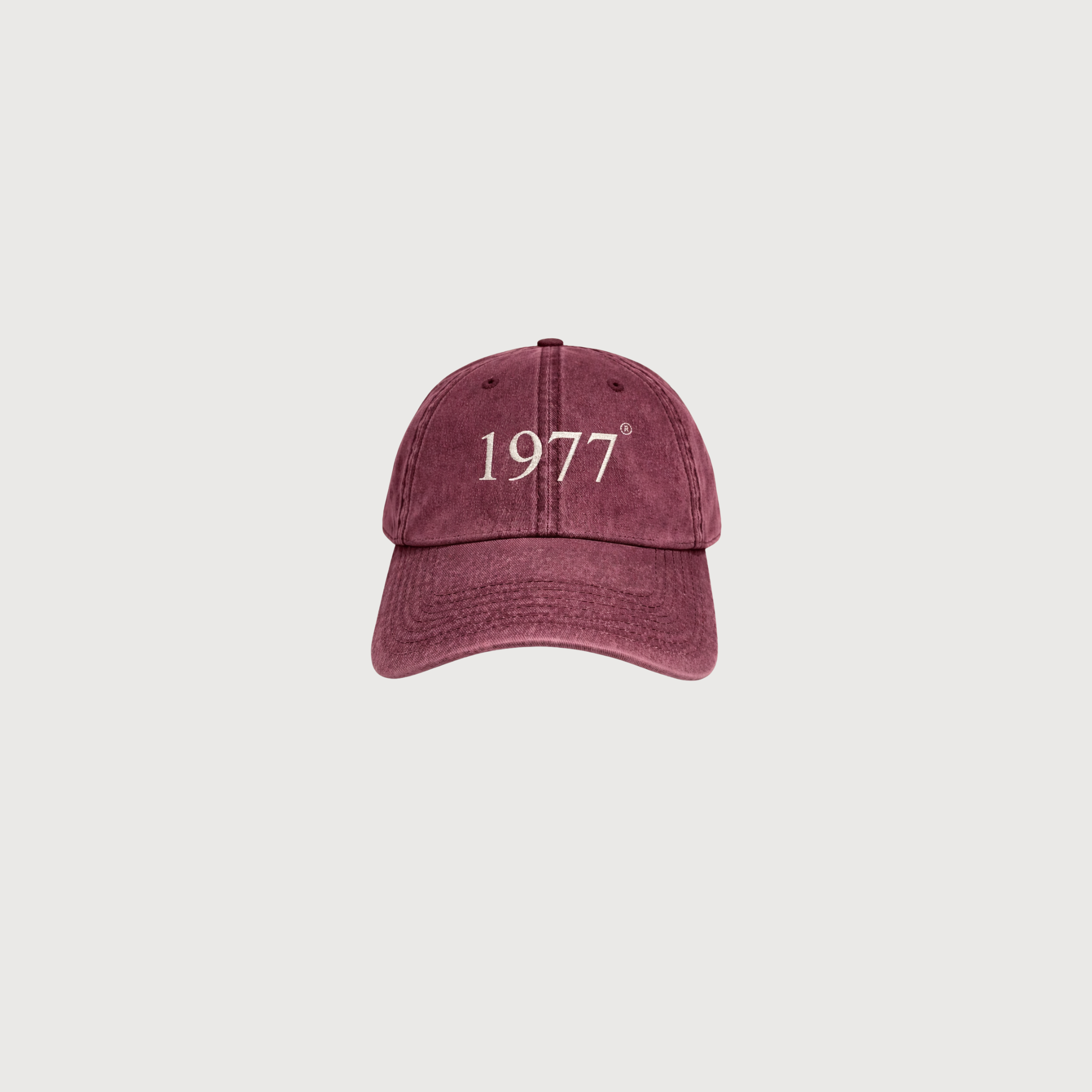 1977 EMBROIDED MAROON